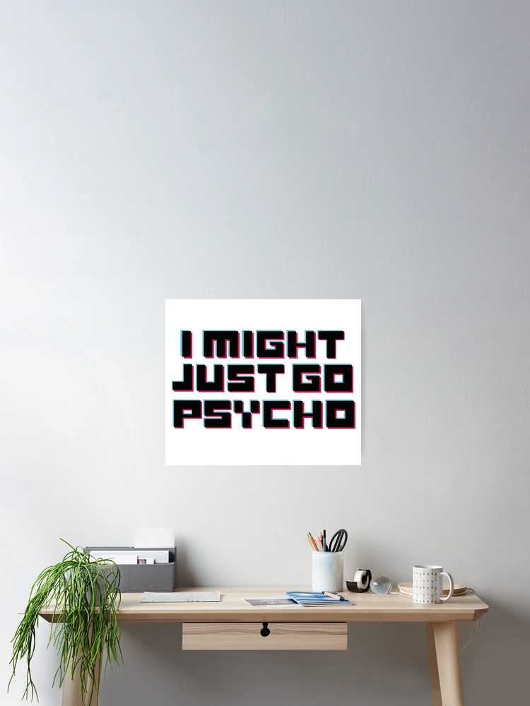 Thumbnail 2 of 3, Poster, Psycho designed and sold by RascalCalmind.