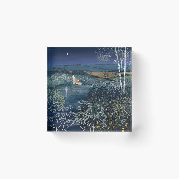 Item preview, Over Moonlit Pool designed and sold by Jo Grundy.