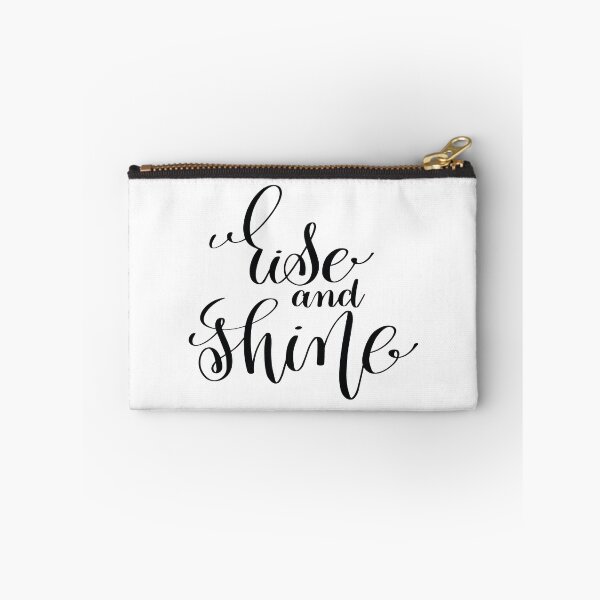 Artikelvorschau, Rise And Shine Inspirierende und motivierende Zitate entworfen und verkauft von ProjectX23.