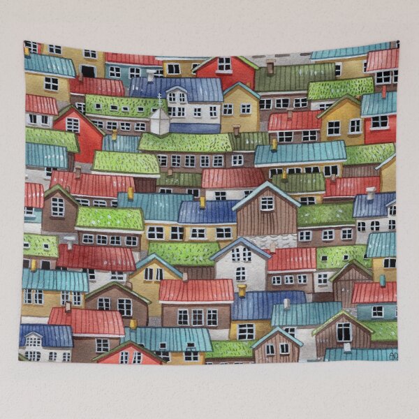 Item preview, Faroe islands, Denmark designed and sold by adeillustrator.