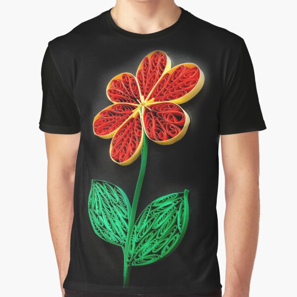 Big Flower Graphic T-Shirt
