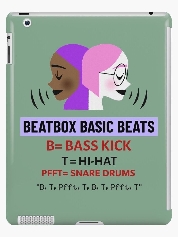 Beatbox Basic | Lessons" iPad Case & Skin for Sale by fratica1984 Redbubble