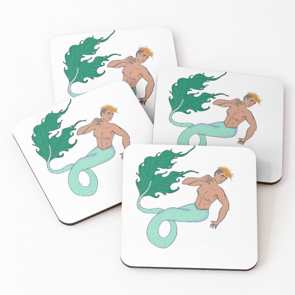 Item preview, Pin-up merman designed and sold by Awful Brands.