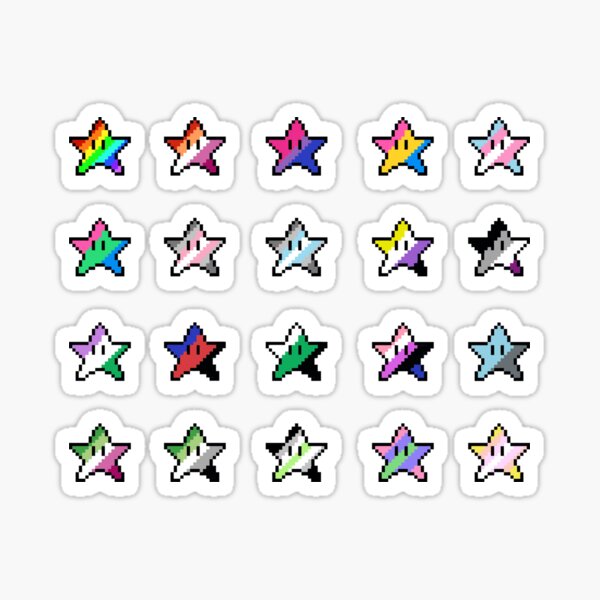 Pride star mega pack! Sticker