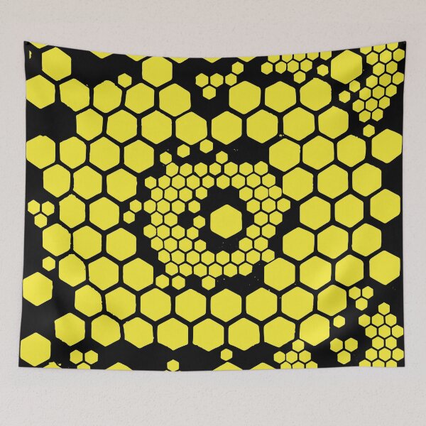 Item preview, Yellow Honeycombs designed and sold by zeljkica.