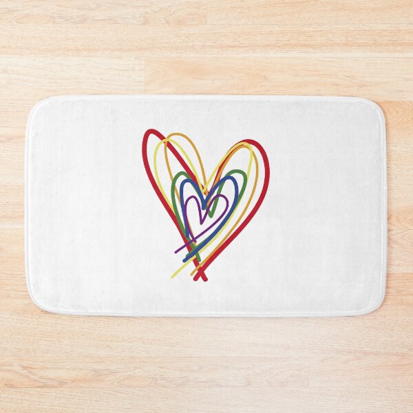 Item preview, Heart gay power - lesbiana - minimalista - colores designed and sold by Tropical Blood.