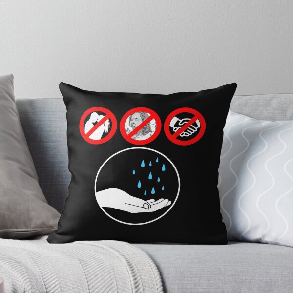 Item preview, Wash, no handshake, keep distance designed and sold by NerdySherds.