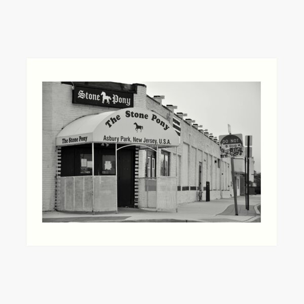 Jersey Nights (The Stone Pony) Art Print