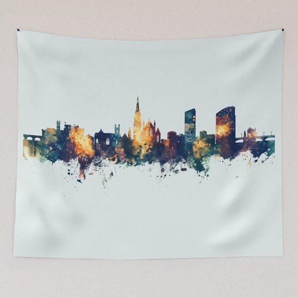 Item preview, Limerick Ireland Skyline designed and sold by ArtPrints.