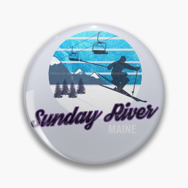 Item preview, Sunday River Newry Maine New England USA Ski Resort Snowboarding Winter Skiing Wear T-Shirts Hoodies Sweaters and Jumpers designed and sold by lukeyr1.