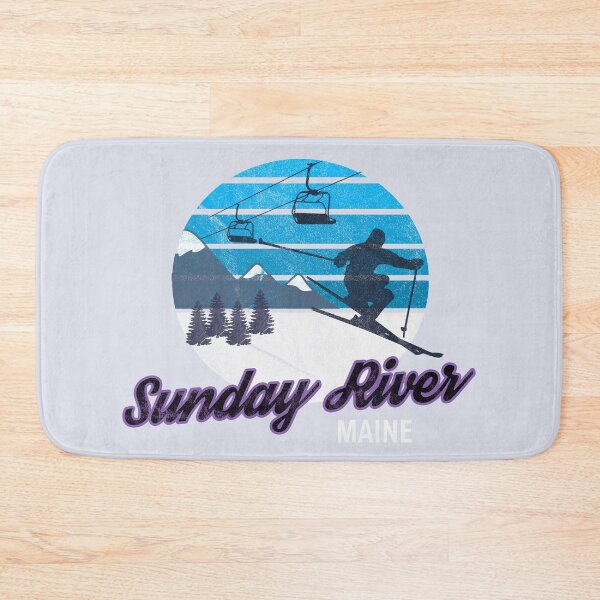 Item preview, Sunday River Newry Maine New England USA Ski Resort Snowboarding Winter Skiing Wear T-Shirts Hoodies Sweaters and Jumpers designed and sold by lukeyr1.