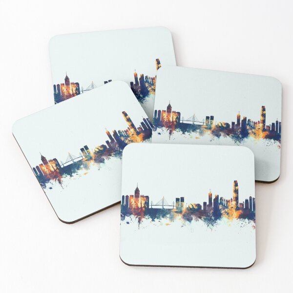 Artikelvorschau, Hong Kong Skyline entworfen und verkauft von ArtPrints.