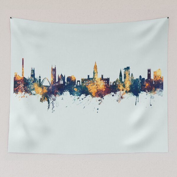 Item preview, Bolton England Skyline designed and sold by ArtPrints.