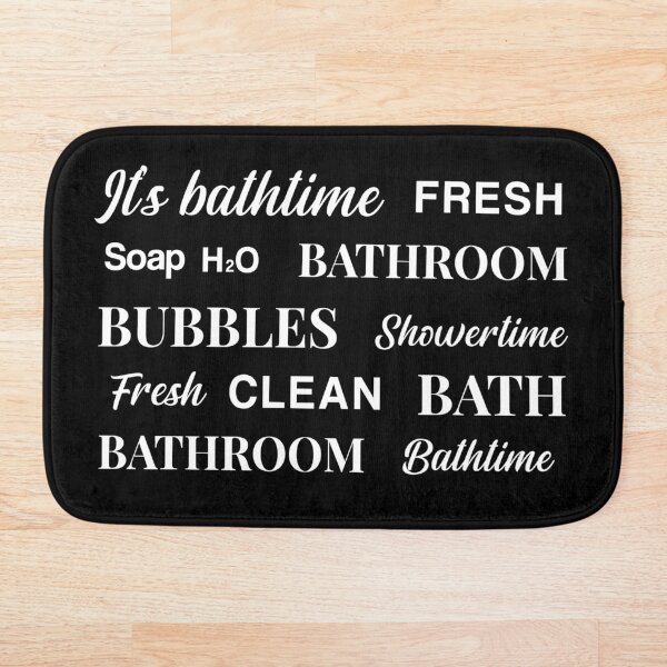Item preview, Cute Bathroom Bath Mat Design designed and sold by 4Style.