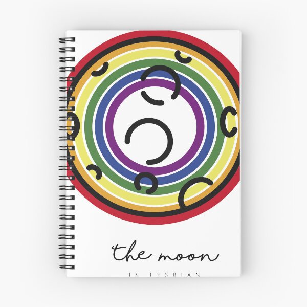 Item preview, The moon is lesbian - Minimalist - Gay power  designed and sold by Tropical Blood.