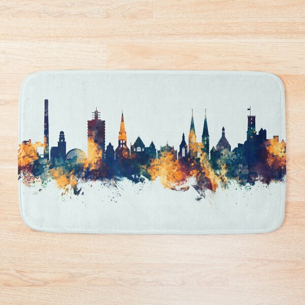 Item preview, Bielefeld Germany Skyline designed and sold by ArtPrints.