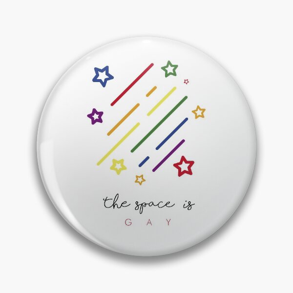 Item preview, Space is gay - Rainbow - Gay Rainbow - Minimalist Stars  designed and sold by Tropical Blood.