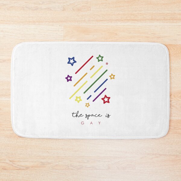 Item preview, Space is gay - Rainbow - Gay Rainbow - Minimalist Stars  designed and sold by Tropical Blood.