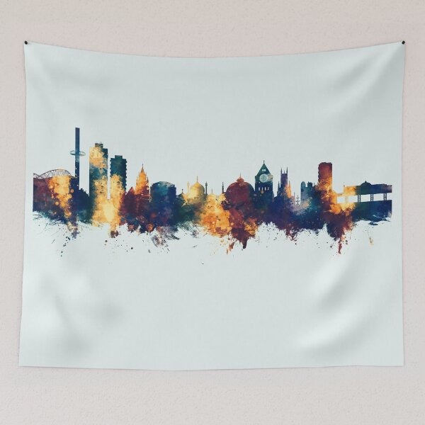 Item preview, Brighton England Skyline designed and sold by ArtPrints.