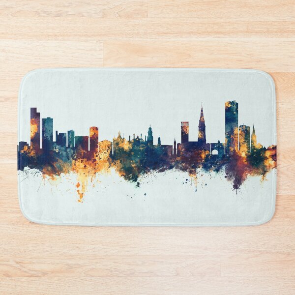 Item preview, Leicester England Skyline designed and sold by ArtPrints.