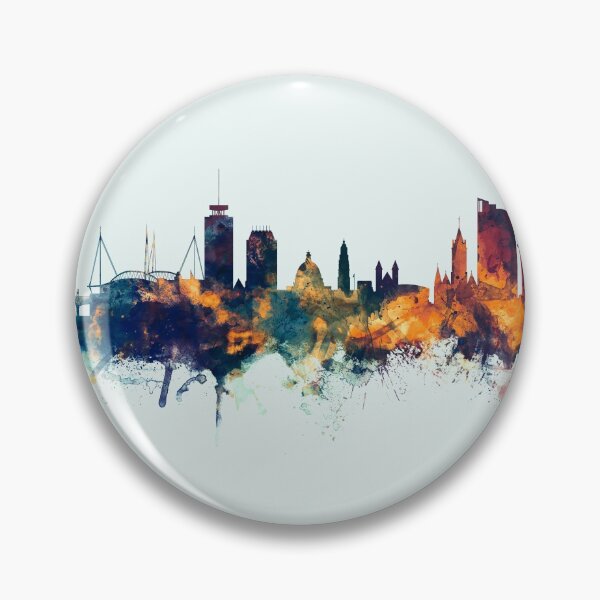 Item preview, Cardiff Wales Skyline designed and sold by ArtPrints.