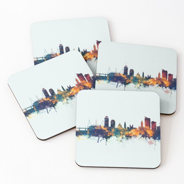 Item preview, Cardiff Wales Skyline designed and sold by ArtPrints.