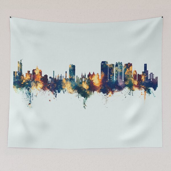Item preview, Birmingham Alabama Skyline designed and sold by ArtPrints.