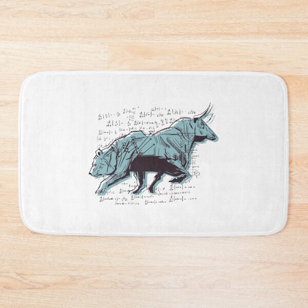 Item preview, Stock market, stock exchange, bull and bear designed and sold by DerSenat.