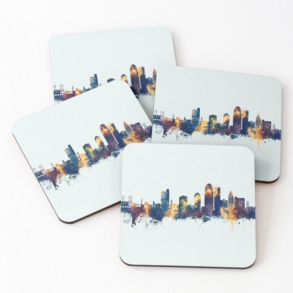 Item preview, Winston-Salem North Carolina Skyline designed and sold by ArtPrints.
