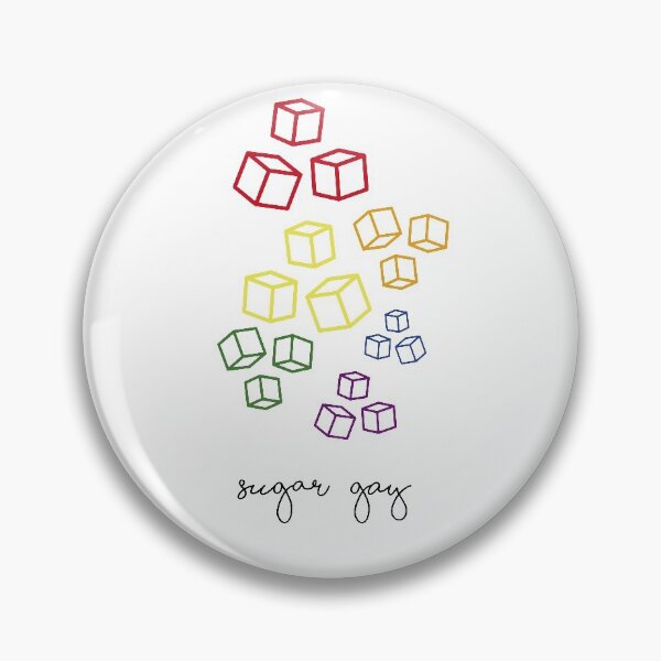 Item preview, Sugar gay - Minimalist - Rainbow  designed and sold by Tropical Blood.