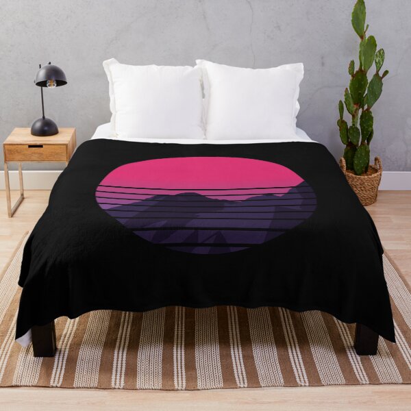 Item preview, Mountains, retro sunset designed and sold by DerSenat.