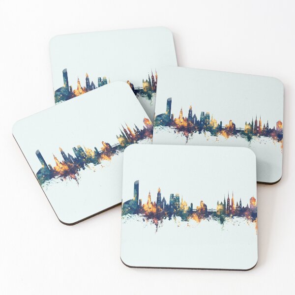Item preview, Wroclaw Poland Skyline designed and sold by ArtPrints.