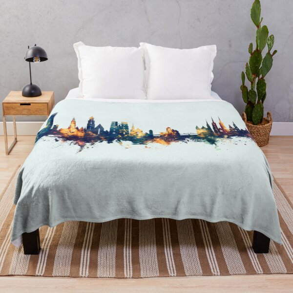 Item preview, Wroclaw Poland Skyline designed and sold by ArtPrints.
