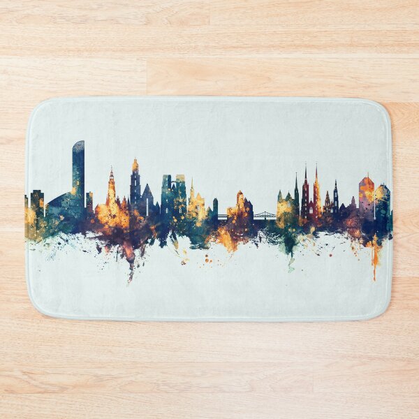 Item preview, Wroclaw Poland Skyline designed and sold by ArtPrints.