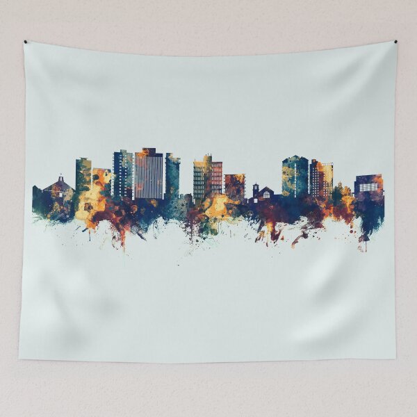 Item preview, San Mateo California Skyline designed and sold by ArtPrints.