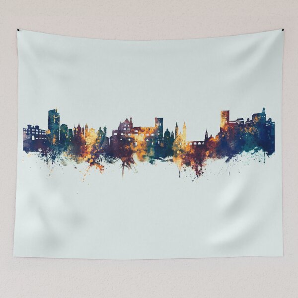 Item preview, Granada Spain Skyline designed and sold by ArtPrints.