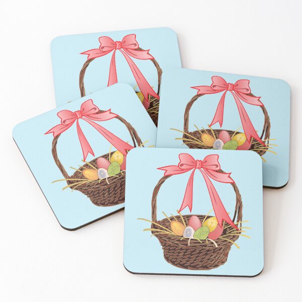 Item preview, Easter Eggs in Basket designed and sold by MonkeyBusinessC.