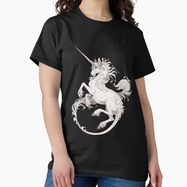 Vista previa del artículo con la obra «Unicornio medieval», diseñado y vendido por Giulialibard.
