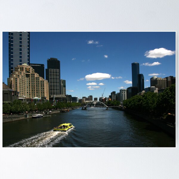 Item preview, Yarra River and Melbourne vista designed and sold by Rob Chiarolli.