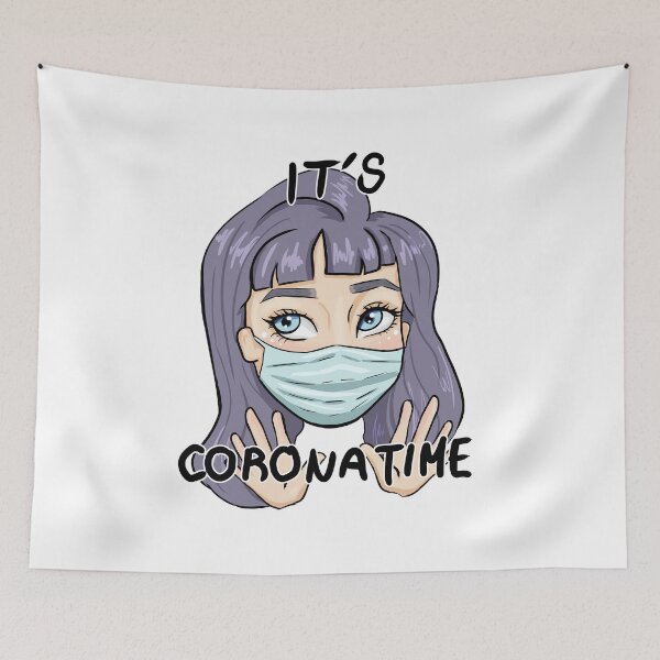 Item preview, It’s corona time designed and sold by LuxingArt.