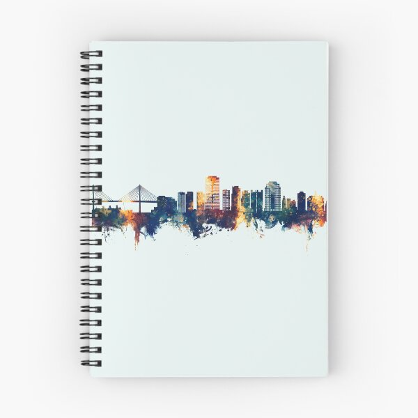 Item preview, Long Beach California Skyline designed and sold by ArtPrints.