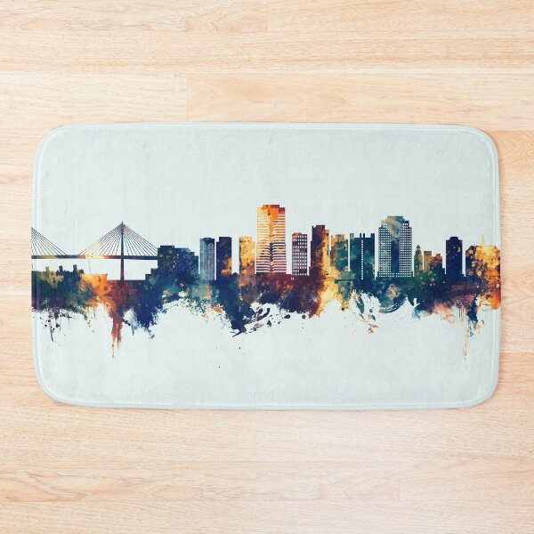 Item preview, Long Beach California Skyline designed and sold by ArtPrints.