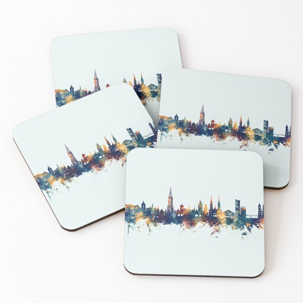 Item preview, Freiburg Germany Skyline designed and sold by ArtPrints.