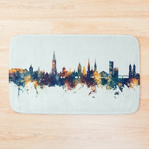 Item preview, Freiburg Germany Skyline designed and sold by ArtPrints.
