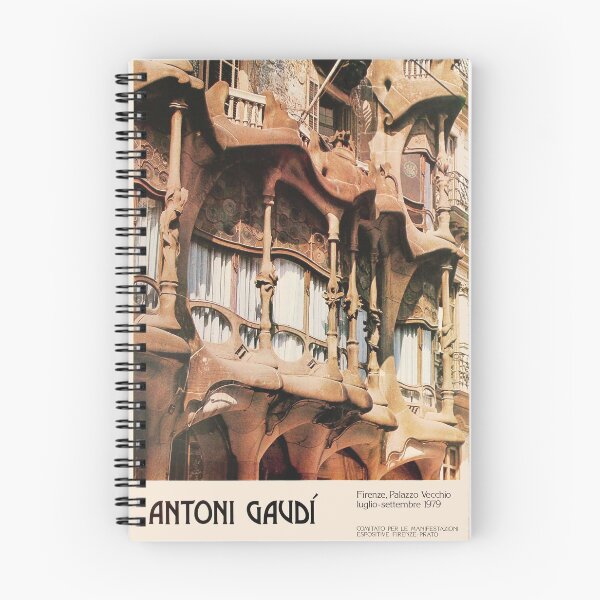 Item preview, Antoni Gaudi Exhibition poster 1979 designed and sold by DejaVuStudio.