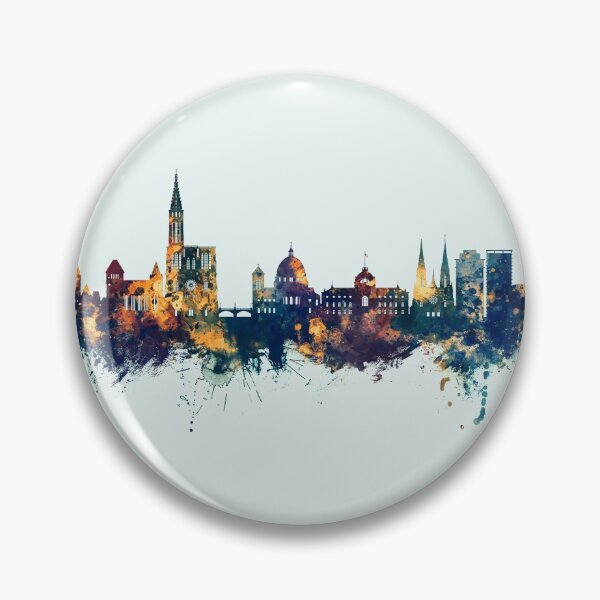 Item preview, Strasbourg France Skyline designed and sold by ArtPrints.