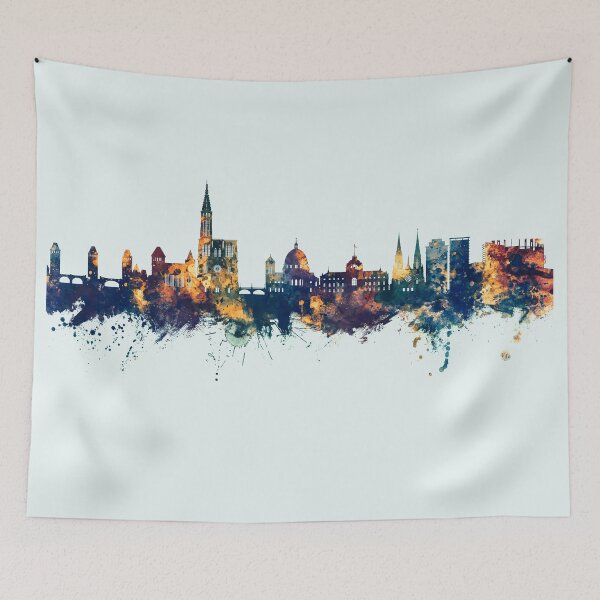 Item preview, Strasbourg France Skyline designed and sold by ArtPrints.