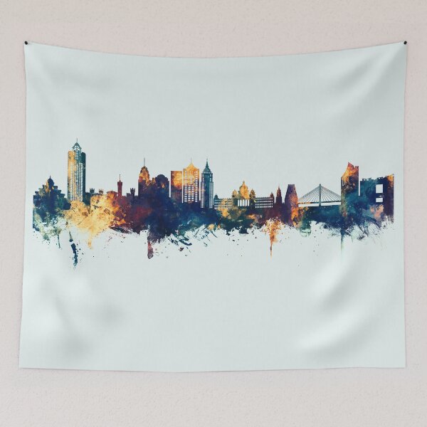 Item preview, Bengaluru Skyline India Bangalore designed and sold by ArtPrints.