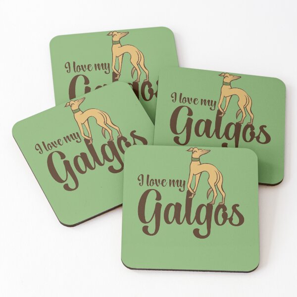 Item preview, I love my galgos  designed and sold by FrictionMaxxing.