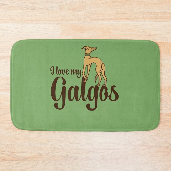 Artikelvorschau, I love my galgos  entworfen und verkauft von FrictionMaxxing.